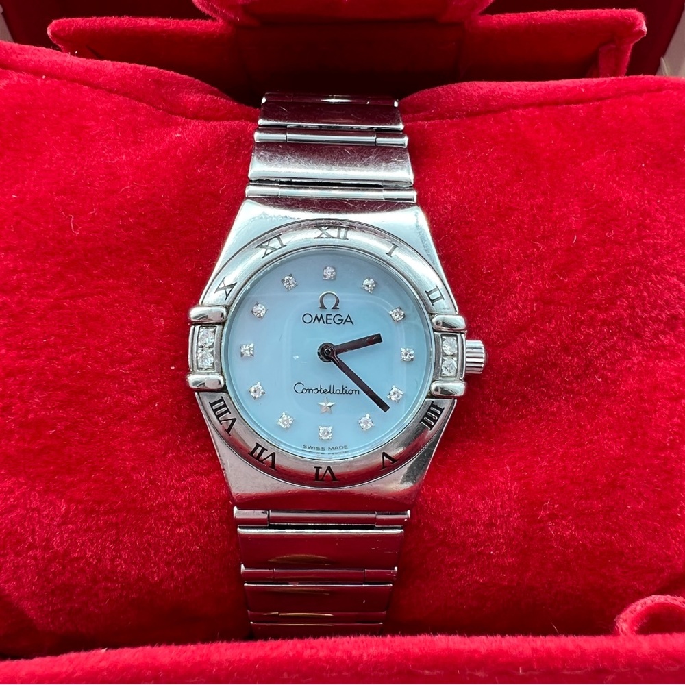 OMEGA Constellation Diamond Watch 20mm